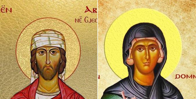 Oshënarët Gjergj Hozeviti, Agathoni. Oshënare Domnika. Alberti i Kashelit. Dëshmor Abo në Gjeorgji.