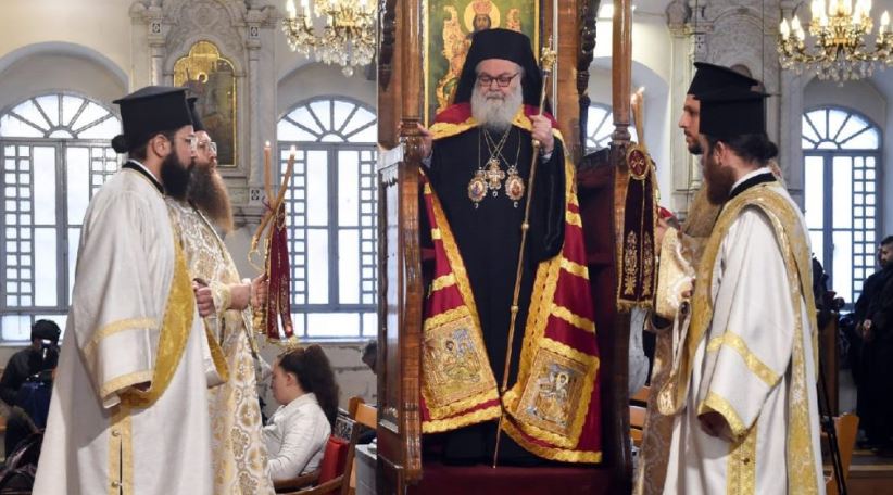 قدّاس عيد رأس السنة في الكاتدرائية المريميّة في دمشق