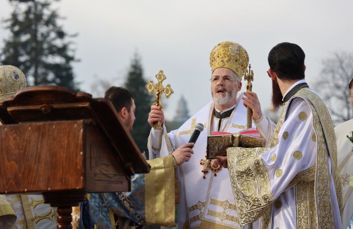 Тържествена св. Литургия за празника Богоявление в столицата и освещаване на бойните знамена