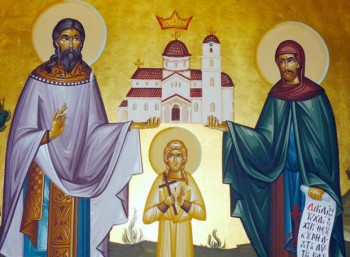 Για δωδέκατη χρονιά οι Άγιοι Ραφαήλ, Νικόλαος και Ειρήνη από την Μυτιλήνη στη Χαλκίδα