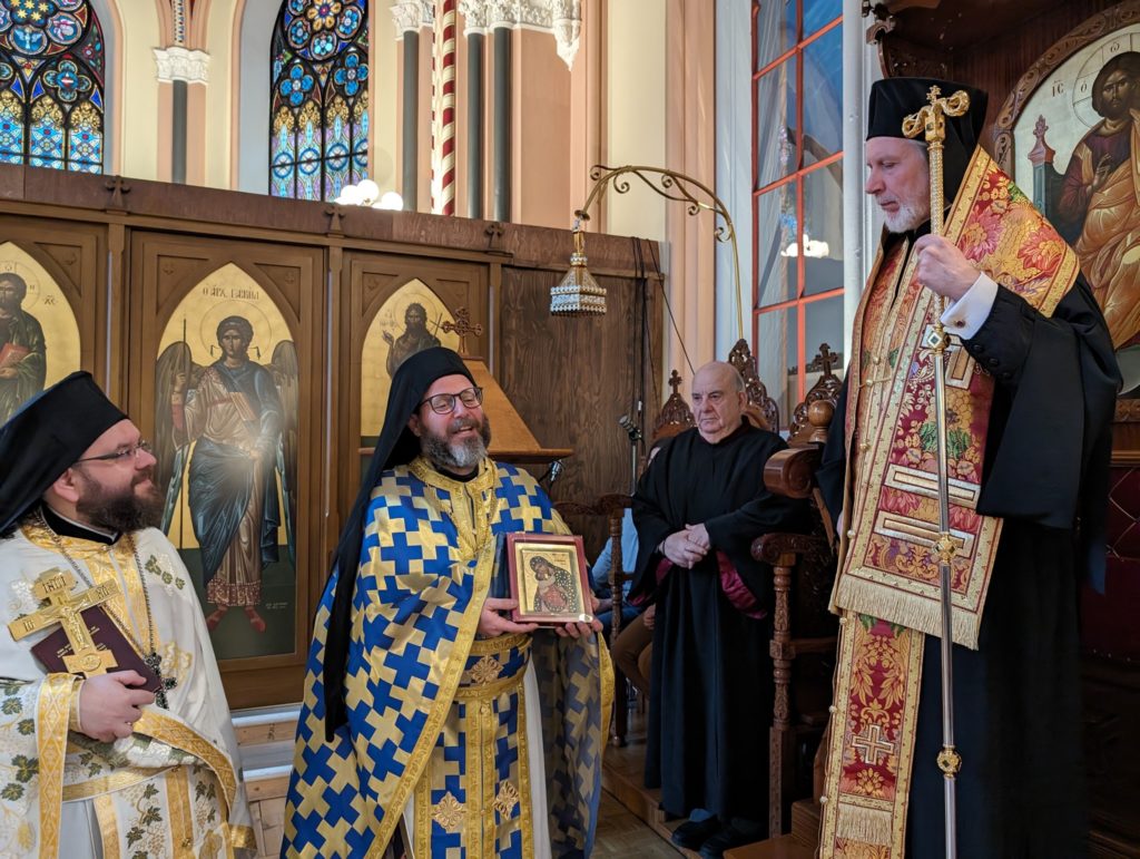 Ο Βικάριος του Πατριαρχείου Αντιοχείας λειτουργός στον Καθεδρικό Στοκχόλμης