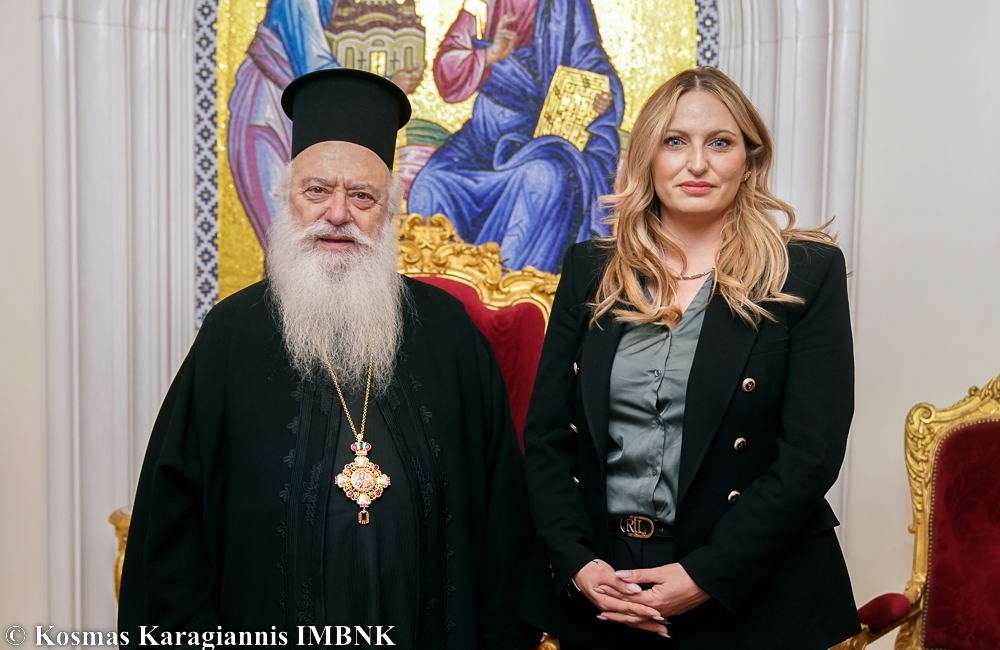 Την Συντονίστρια του Γραφείου του Πρωθυπουργού στη Θεσσαλονίκη δέχθηκε ο Μητροπολίτης Βεροίας
