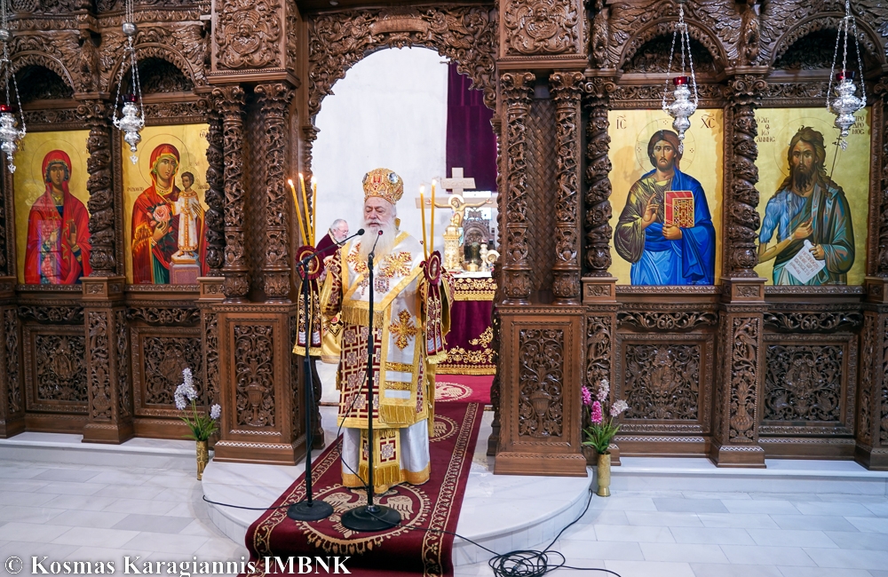 Η εορτή του Αγίου Γρηγορίου του Θεολόγου στην Αγία Μαρίνα Βεροίας