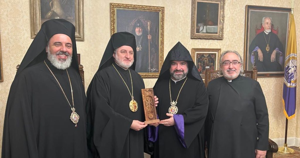 Τον Αρμένιο Επίσκοπο Νέας Υόρκης επισκέφθηκε ο Αρχιεπίσκοπος Αμερικής Ελπιδοφόρος