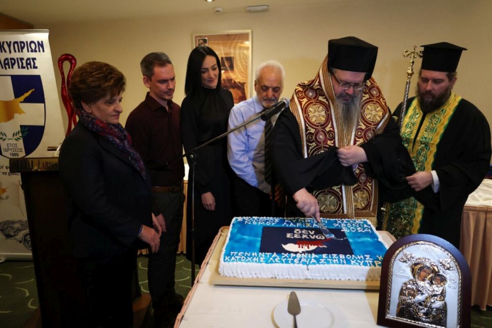 Λαρίσης Ιερώνυμος: Σύντομα να δούμε μία Κύπρο ελεύθερη