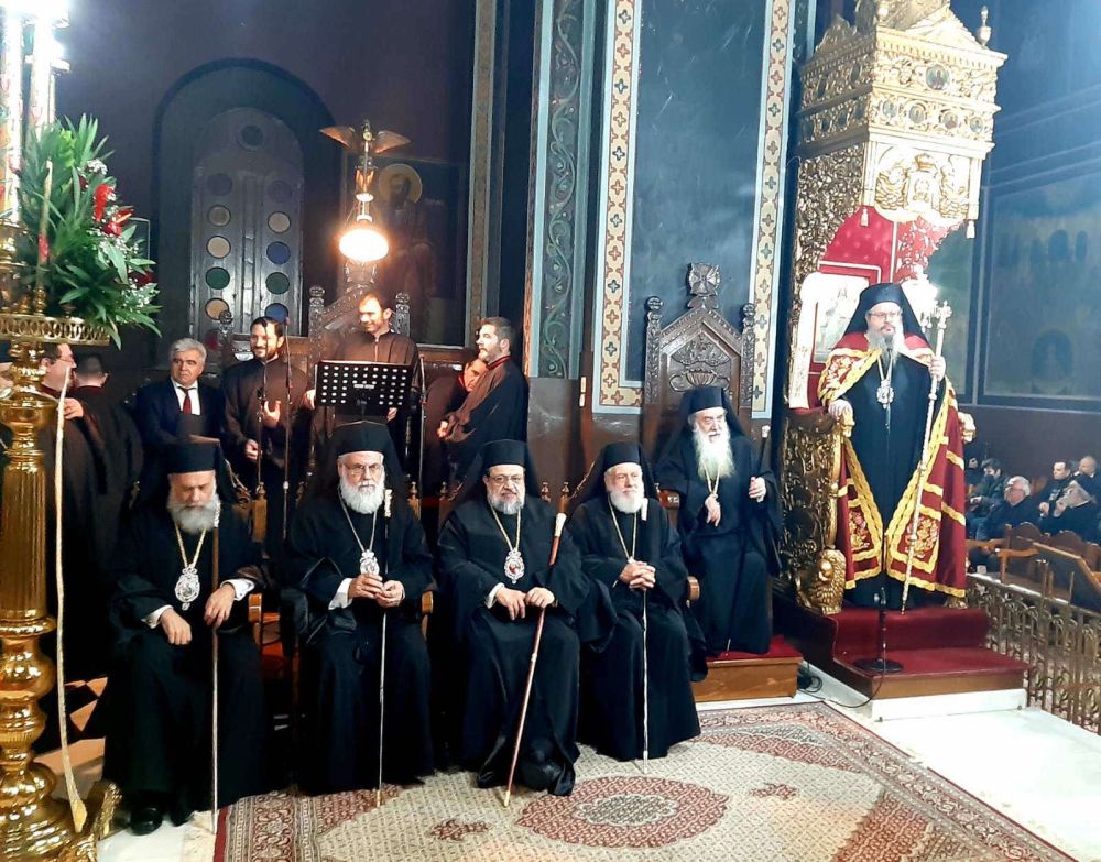 Εσπερινός Ονομαστηρίων Μητροπολίτη Θεσσαλιώτιδος Τιμοθέου