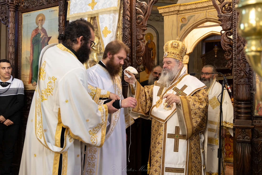 Χειροτονία Διακόνου στη Μητρόπολη Λεμεσού