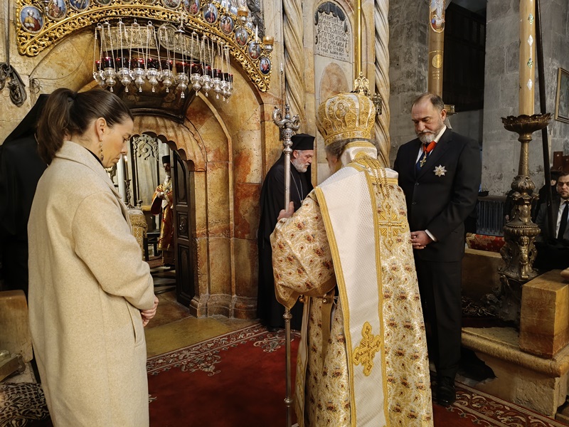 Η εορτή της Περιτομής του Κυρίου και του Μεγάλου Βασιλείου στο Πατριαρχείο Ιεροσολύμων