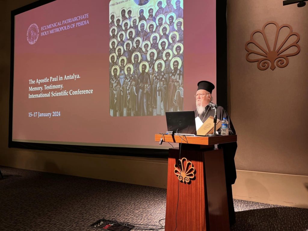 Οικουμενικός Πατριάρχης: Στην Ουκρανία ο Χριστιανισμός χρησιμοποιείται άδικα εναντίον Χριστιανών με την ευλογία του Πατριαρχείου Μόσχας