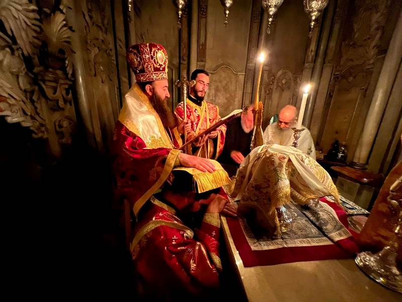 Χειροτονία Πρεσβυτέρου στο Πατριαρχείο Ιεροσολύμων