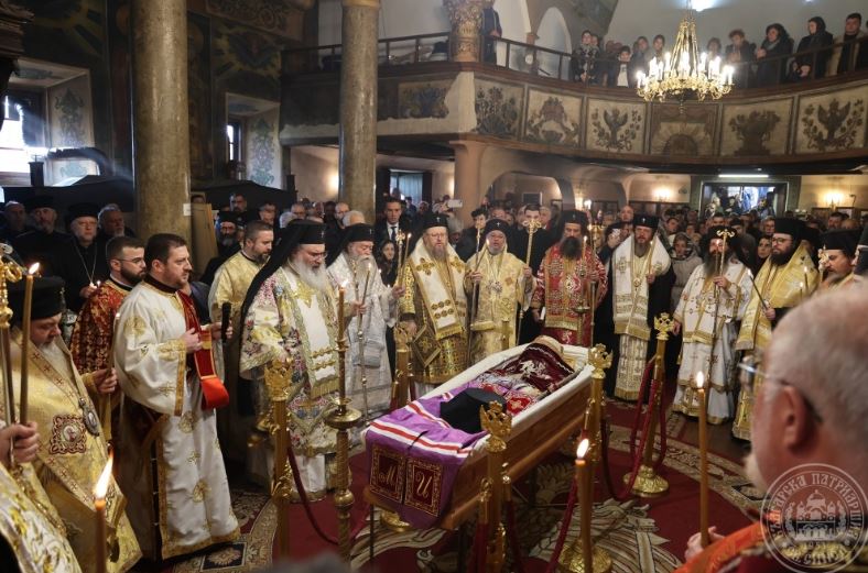 Η Εξόδιος Ακολουθία του Μητροπολίτη Σλίβεν κυρού Ιωαννικίου