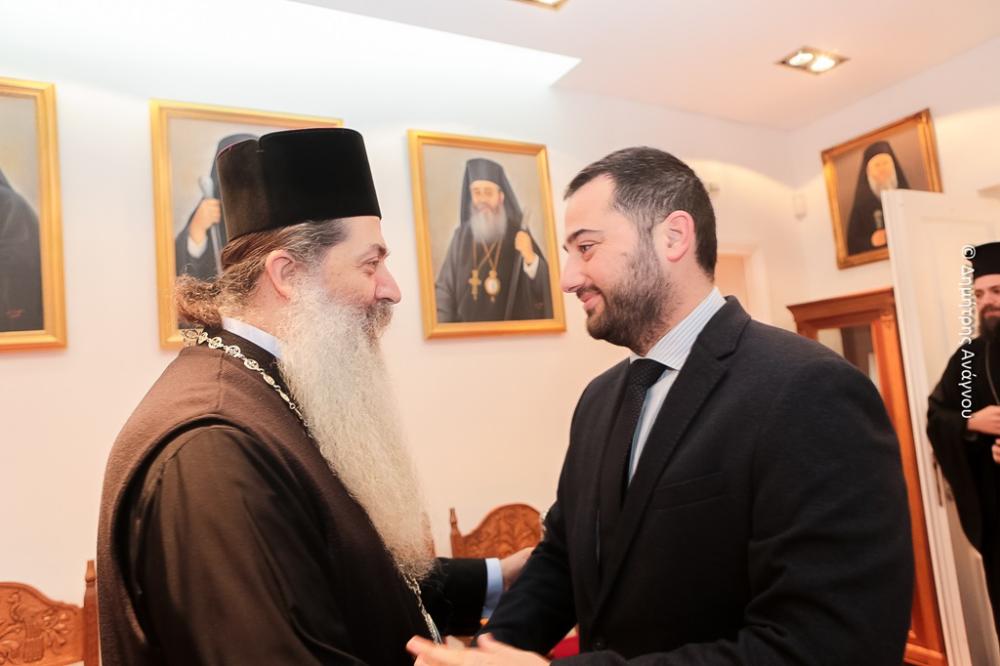 Ο Περιφερειάρχης Στερεάς Ελλάδος Φάνης Σπανός στον Φθιώτιδος Συμεών