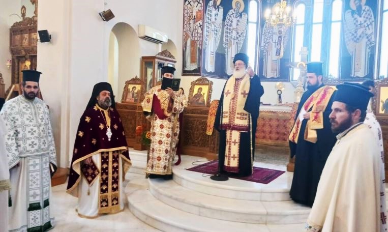 Εορτή των Τριών Ιεραρχών στον Μητροπολιτικό Ναό Αρκαλοχωρίου