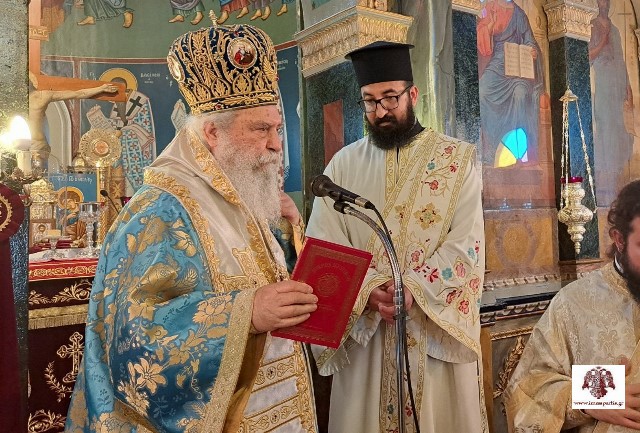 Χειροτονία Διακόνου και χειροθεσία Πρωτοπρεσβύτερου στη Ιερά Μητρόπολη Σπάρτης