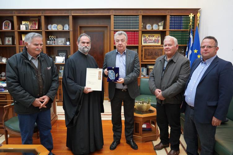 Ευχαριστίες Εκκλησιαστικού Συμβουλίου Νιπιδιτού για την στήριξη της Περιφέρειας Κρήτης στην συντήρηση ναού