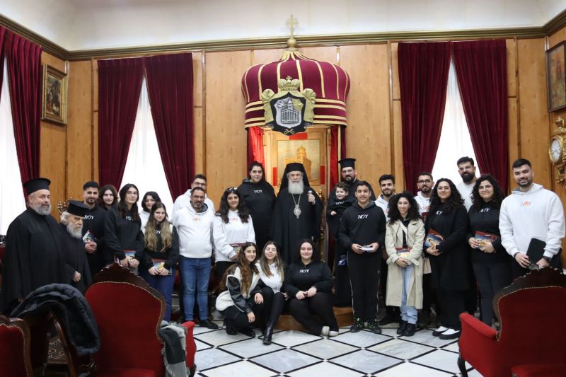 Σειρά επισκέψεων δέχθηκε ο Πατριάρχης Ιεροσολύμων