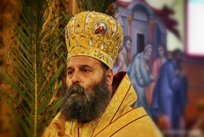 Ο Μητροπολίτης Ιωαννίνων στην Ιερά Μητρόπολη Ταμασού για την υποδοχή της Αγίας Ζώνης