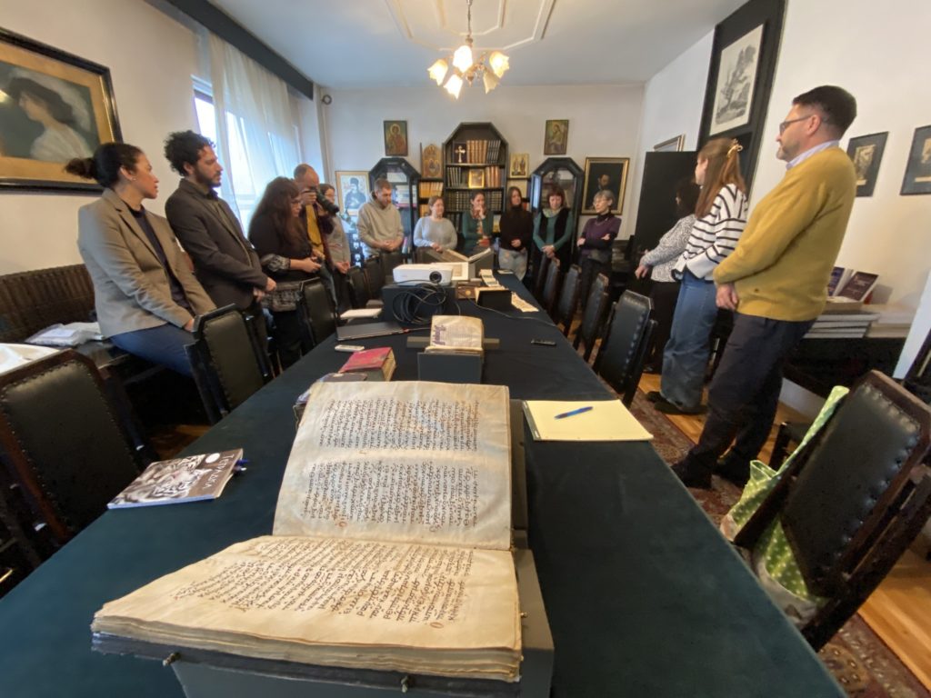 Международен семинар, посветен на проучването и реставрацията на подвързиите на средновековни ръкописи