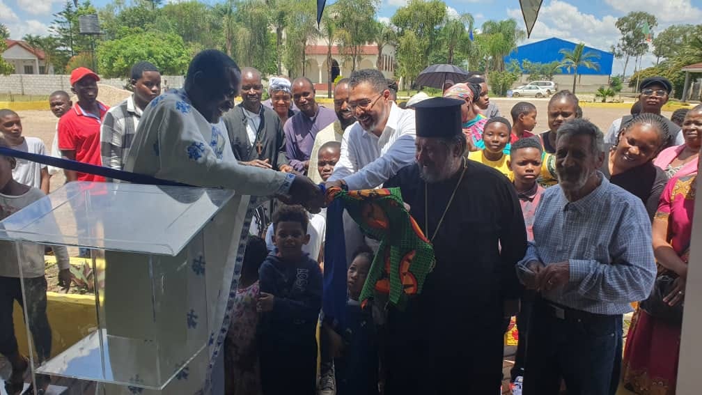 Εγκαίνια πτέρυγας σχολικού συγκροτήματος της ιεραποστολής τέλεσε ο Μητροπολίτης Ζάμπιας
