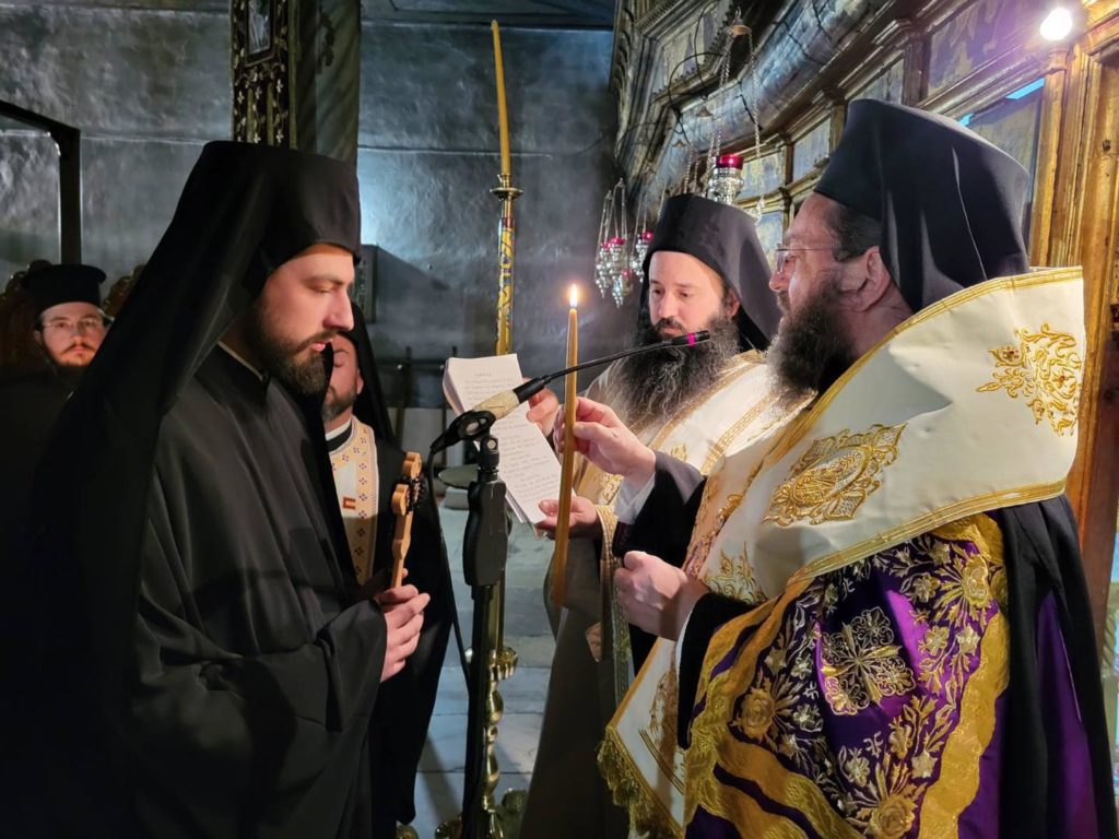 Κουρά μοναχού τέλεσε ο Μητροπολίτης Κιλκισίου