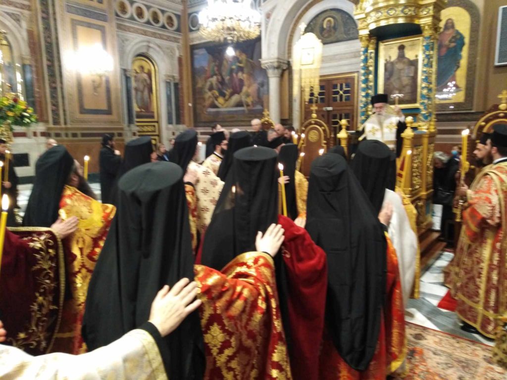 Από την εορτή της Αγίας Φιλοθέης, στην Μητρόπολη των Αθηνών