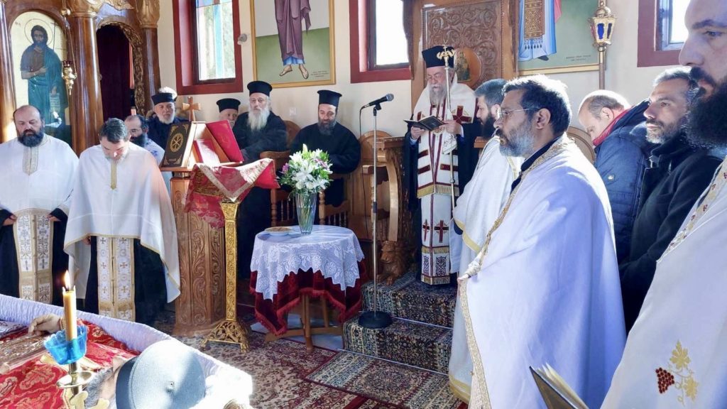 Ι.Μ. Ελευθερουπόλεως: Η Εξόδιος Ακολουθία του μακαριστού π. Δημητρίου Χουρναζίδη