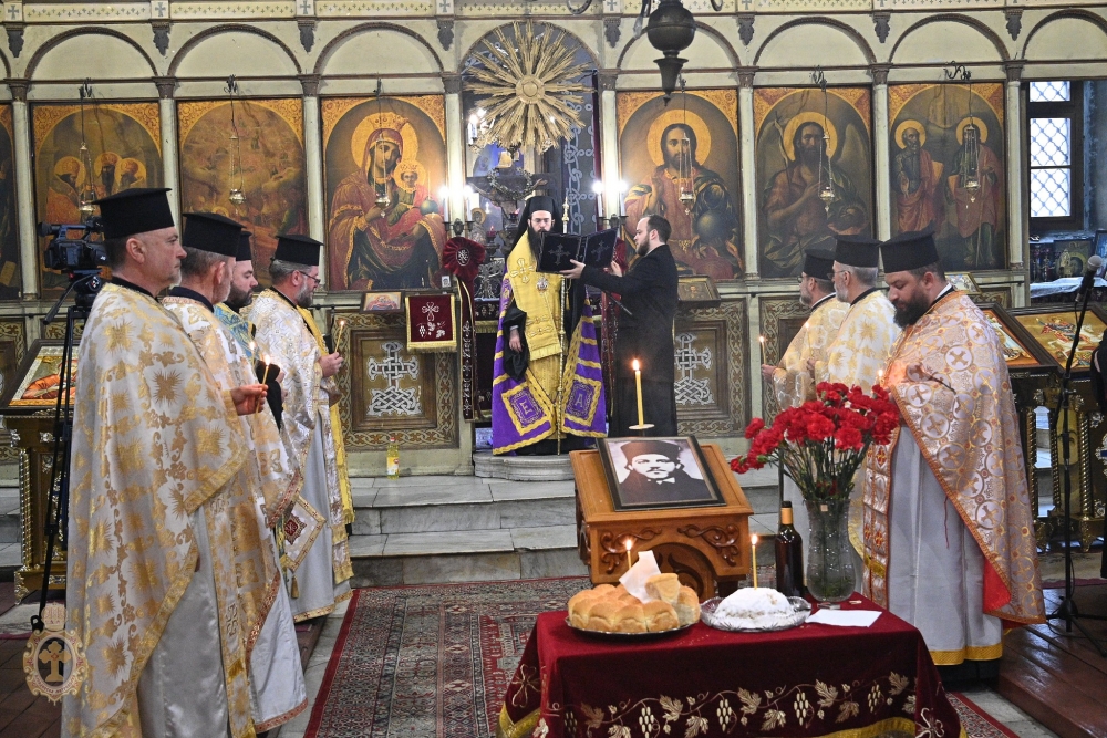 Заупокойна молитва за Васил Левски в Карлово