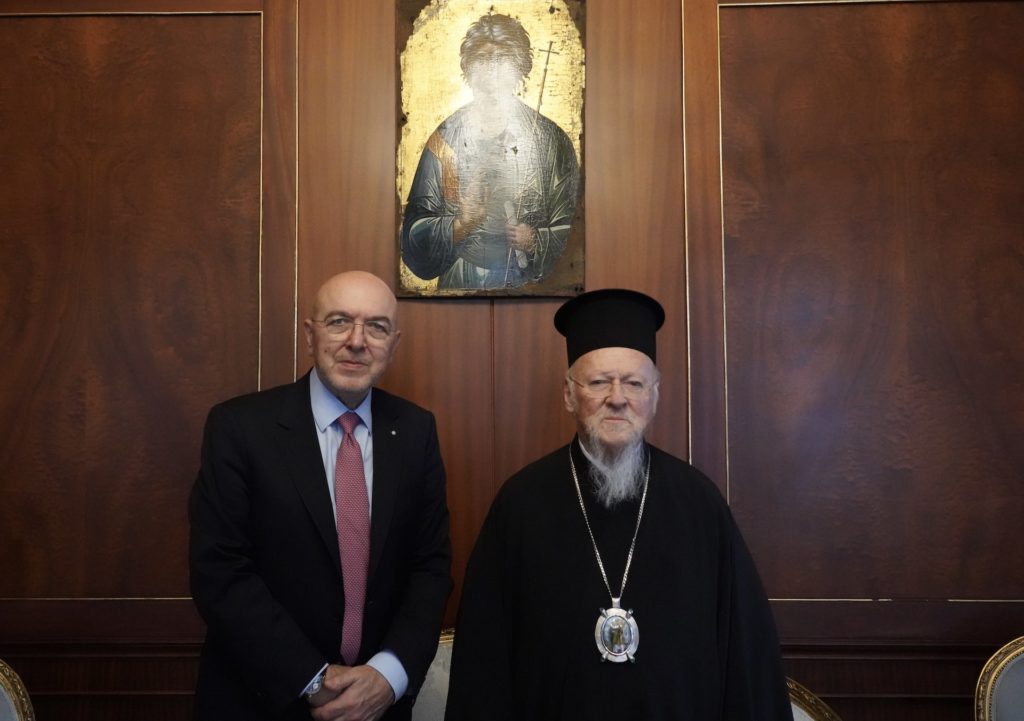 Ο Υφυπουργός Eξωτερικών της Ελλάδος στο Οικουμενικό Πατριαρχείο
