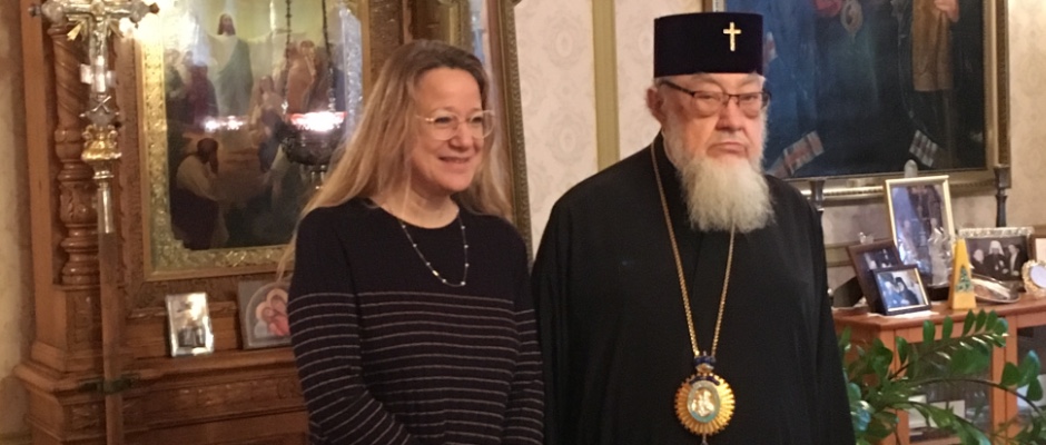 Η Πρέσβης της Ελληνικής Δημοκρατίας στη Βαρσοβία επισκέφθηκε τον Μητροπολίτη Σάββα