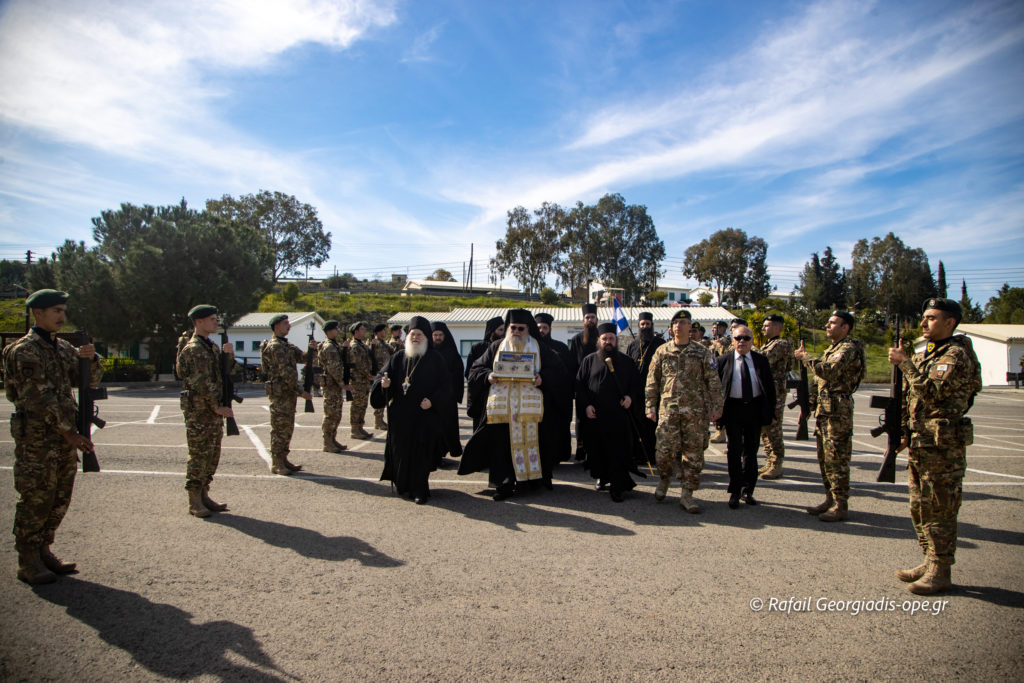 Ο Στρατός της Κύπρου υποκλίθηκε στην Τιμία Ζώνη της Παναγίας (ΦΩΤΟ & ΒΙΝΤΕΟ)