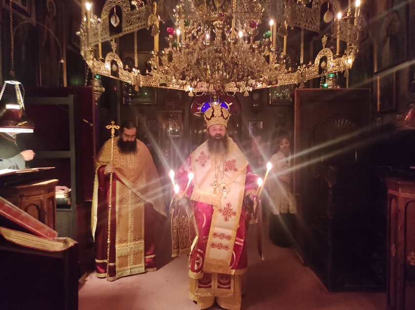 Η Υπαπαντή του Κυρίου στην Ιερά Μονή Αναστάσεως Χριστού Λουτρακίου