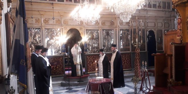 Δέηση για τα θύματα στα Τέμπη από τον Μητροπολίτη Κυδωνίας