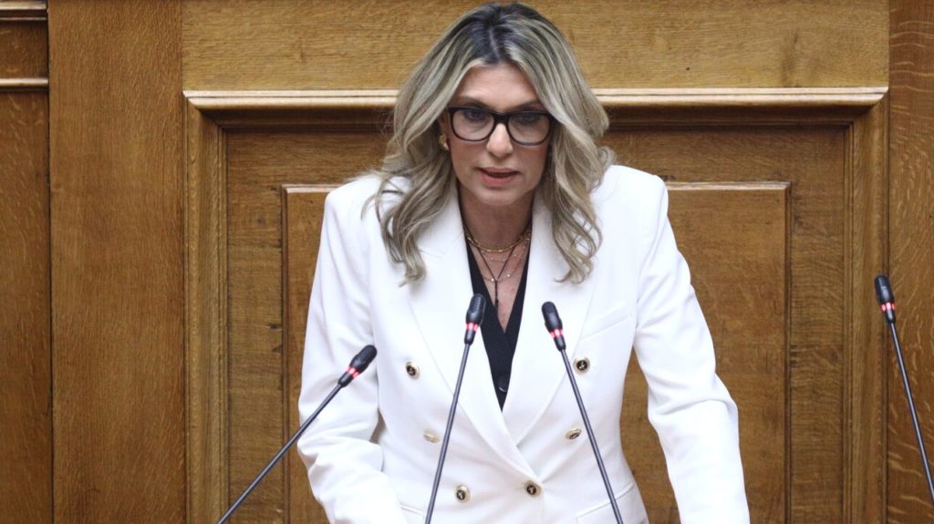 Η ομιλία της Άννας Καραμανλή στη Βουλή προκάλεσε αίσθηση (BINTEO)