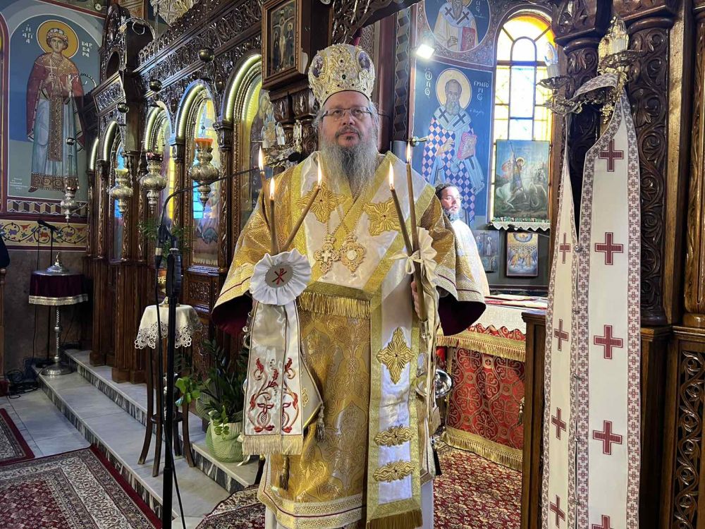 Ο Μητροπολίτης Λαρίσης ιερούργησε στον Ιερό Ναό Αγίου Γεωργίου Γιάννουλης