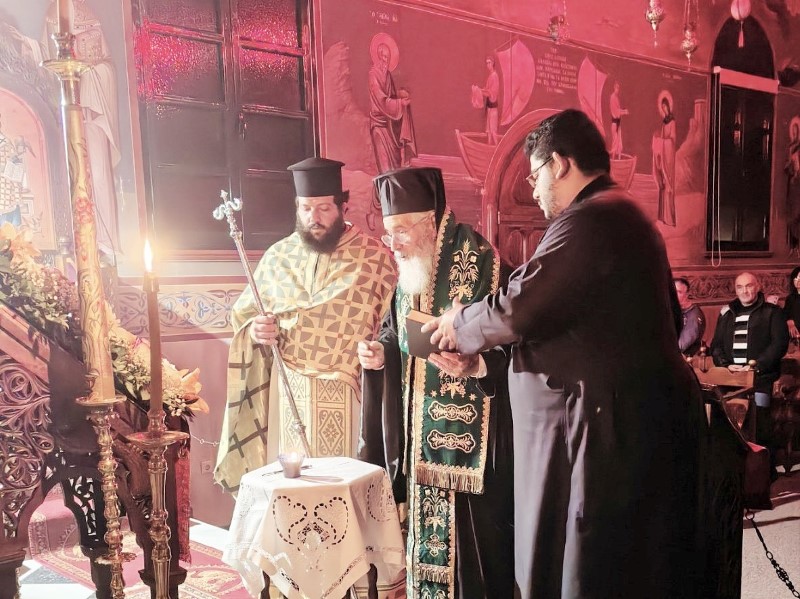 Ιερά Αγρυπνία Οσίου Εφραίμ Κατουνακιώτη στην Λέρο