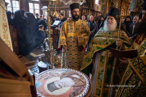 Η εορτή του Οσίου Εφραίμ του Κατουνακιώτου στην Ι.Μ.Μ. Βατοπαιδίου (ΦΩΤΟ)