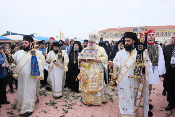 Υποδοχή της Αγίας Ζώνης στην Ι.Μ. Ταμασού και Ορεινής (ΒΙΝΤΕΟ)