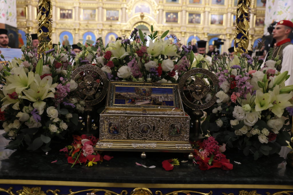 Αγρυπνία ενώπιον της Αγίας Ζώνης στον Ι.Ν. Αποστόλου Ανδρέου Επισκοπειού (ΒΙΝΤΕΟ)