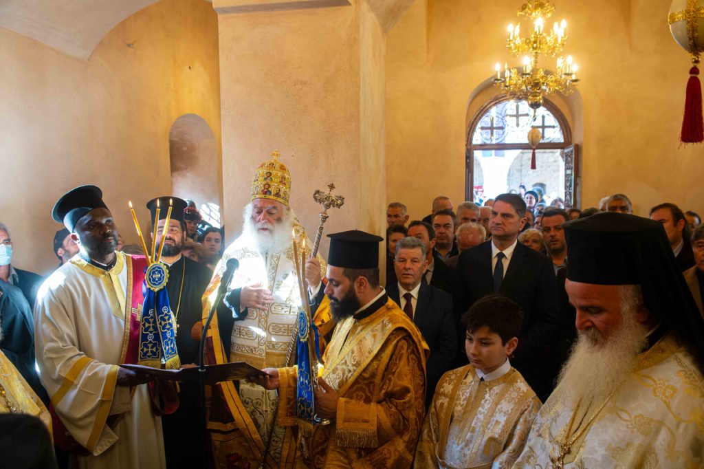 Ο Πατριάρχης Αλεξανδρείας στην Ιερά Μονή Βουλκάνου