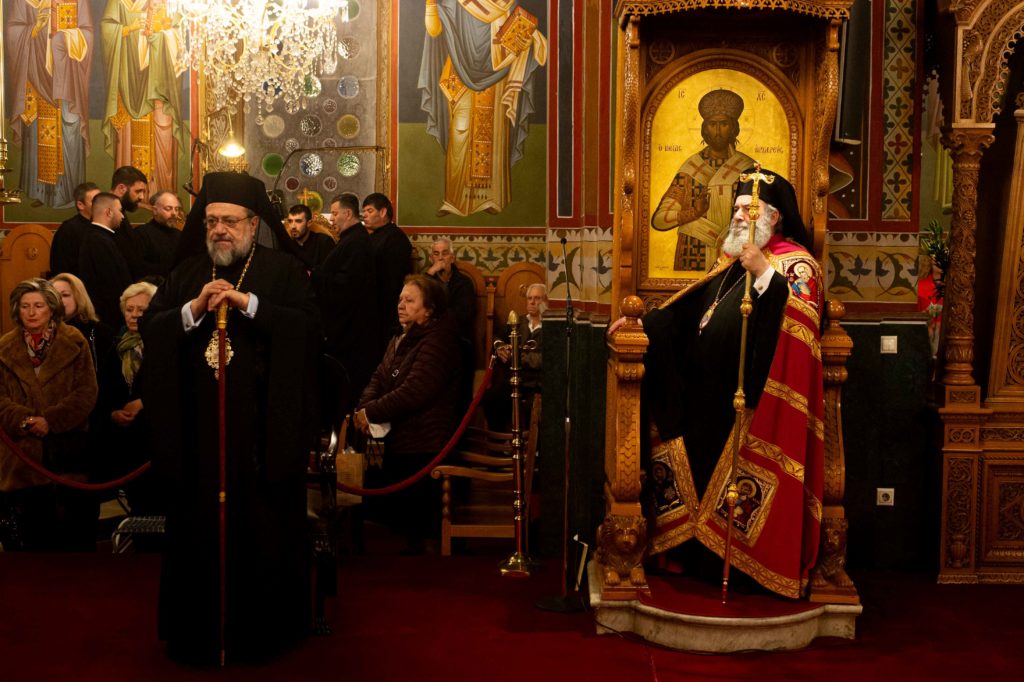 Ο Εσπερινός της Αποδόσεως της Υπαπαντής στην Καλαμάτα