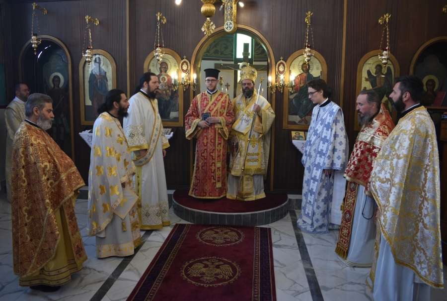 Ο Μητροπολίτης Μαρωνείας τέλεσε την εις Διάκονον Χειροτονίαν του Χριστοφόρου