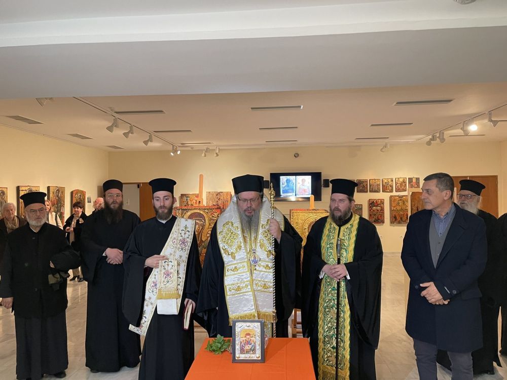 Ο Μητροπολίτης Λαρίσης εγκαινίασε την έκθεση «Τυρνάβου Εγκώμιον»