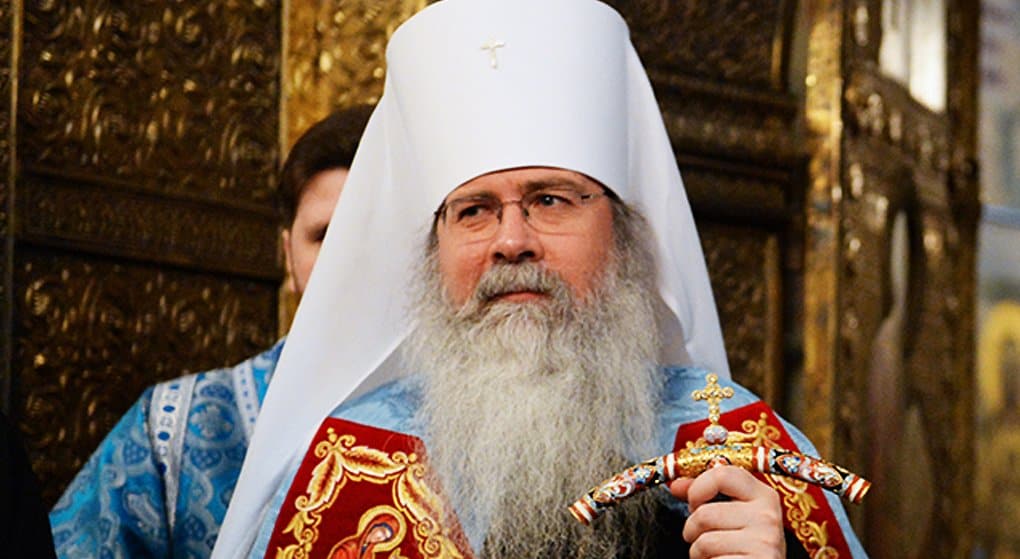 Поздравление Патриарха Кирилла Митрополиту всей Америки и Канады Тихону с 20-летием архиерейской хиротонии