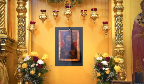 Икону «Спас Елеазаровский» после реставрации вернули в монастырь под Псковом