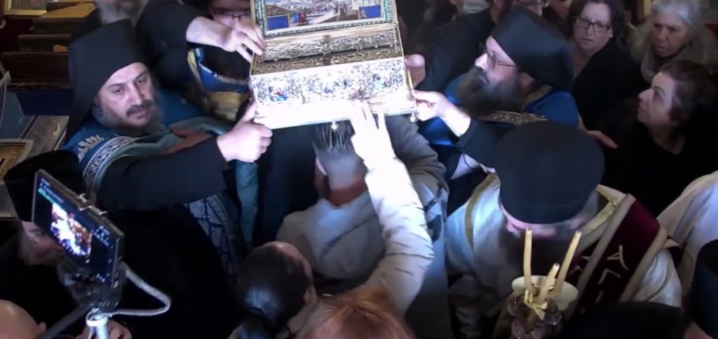 Η αναχώρηση της Αγίας Ζώνης από τη Λεμεσό (ΒΙΝΤΕΟ)