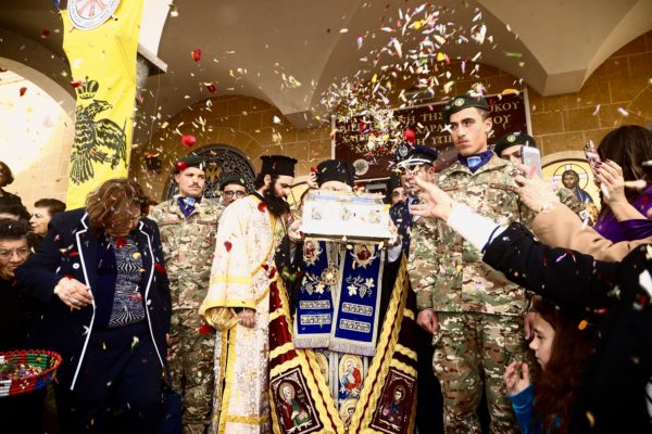 Παράκληση και Αναχώρηση της Τιμίας Ζώνης της Υπεραγίας Θεοτόκου από το Παραλίμνι (ΦΩΤΟ & ΒΙΝΤΕΟ)