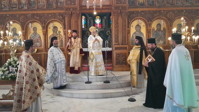 Ο Μητροπολίτης Σελευκείας ιερούργησε στον Ιερό Ναό του Αγίου Τίτου στο Ηράκλειο Κρήτης