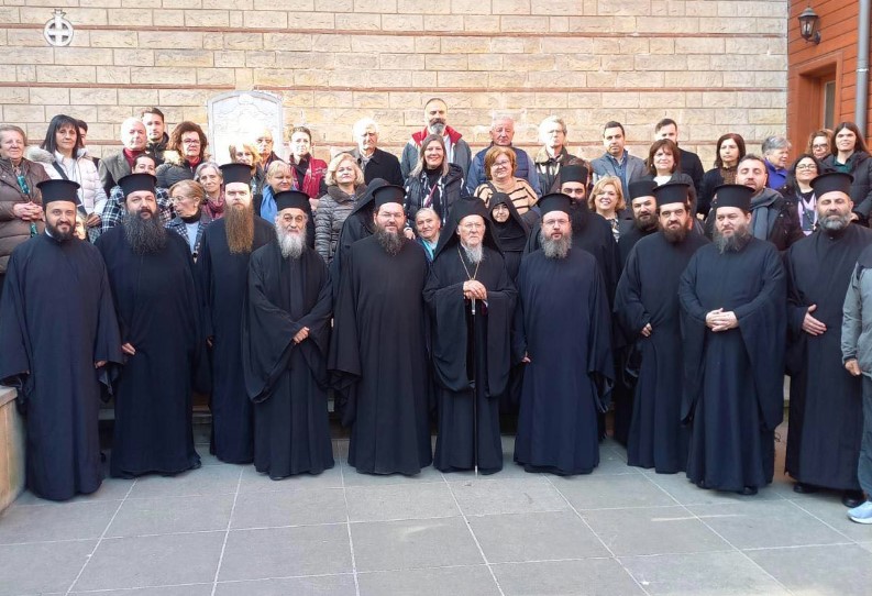 Οι Μητροπολίτες Πολυανής και Κιλκισίου Βαρθολομαίος και Αιτωλίας και Ακαρνανίας Δαμασκηνός στο Φανάρι