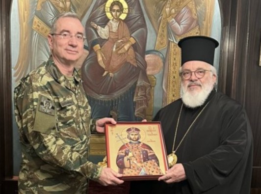 Συνάντηση Μητροπολίτη Διδυμοτείχου με τον Διοικητή του Δ’ Σώματος Στρατού