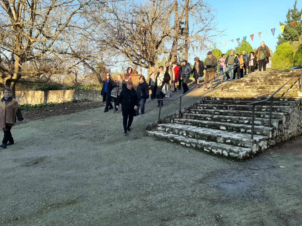 Πανηγυρικός Εσπερινός Υπαπαντής του Χριστού στους Καθενούς Εύβοιας